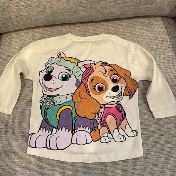 Zara paw patrol long tshirt, BNWT - Picture 3 of 3
